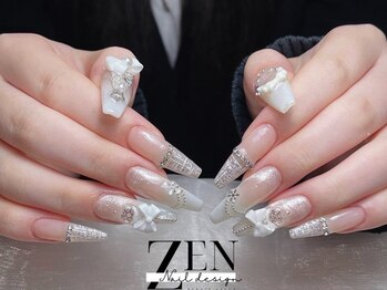 ゼン ネイル デザイン 池袋(ZEN NAIL DESIGN)/* 長 さだしやり放題×つけ放題