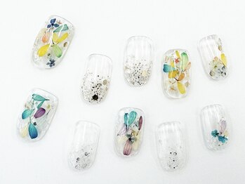 ネイルサロン クイール 小山店(NAIL SALON QUILL)/○hand gel○ monthly ¥6600