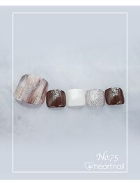フットネイル：No.75