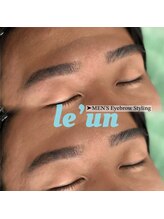 ルアン 六本木店/メンズ美眉毛スタイリング