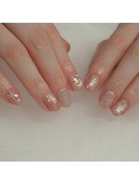 うるうる奥行きマグネットネイル