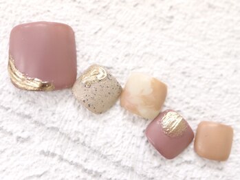 ネイルサロン ドルチェネイル 柏店(Dolce.Nail)/フットデザインコース☆足湯付き