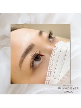 バニーアイズ 銀座店(Bunny eyes GINZA)/フラットマットラッシュ 160本