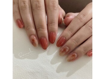 サラ(Sarah.)/マーブルニュアンスネイル