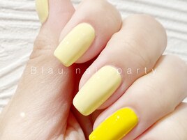 ケアカラー/自爪育成/マニキュア