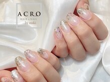 アクロネイル アンド アイ(ACRO NAIL&EYE)/ラメグラデーション