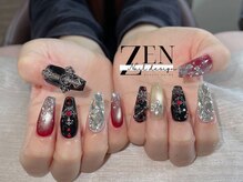 ゼン ネイル デザイン 池袋(ZEN NAIL DESIGN)/* 長 さだしやり放題×つけ放題