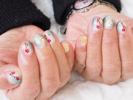 お正月ネイルアート