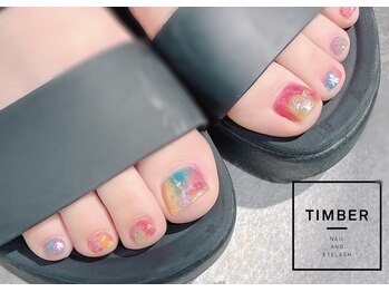 ティンバーネイルアンドアイラッシュ(Timber)/【FOOT】しっかりアートコース