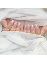 アン ジョーヌドラゴ/【自爪ネイル】オーロラネイル