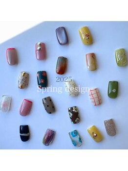 オリジナリティあふれる指先に