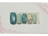 【ネイル・ハンド】8月限定！月替わりデザインネイル　6000円