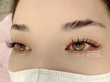 ネイルアイラッシュサロン ベティッシュ 桜木町店(Nail Eyelash Salon BETTISH)/フラットラッシュ100本