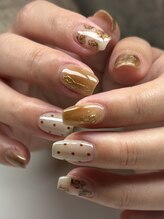 オーパス ノース(OPUS north)/お客様ネイル/古川/ニュアンス