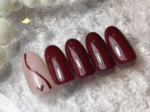 スパイス ネイルズ アンド スパ 玉川高島屋SC店(SPICE NAILS&SPA)/simpleアート ¥8800