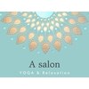 エー サロン(A salon)ロゴ