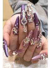 エスフィーネイルサロン ブリーユ(Esfy nailsalon Brille)/ラメキラキラネイル