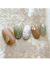 ネイルサロン クイル(QUILL)/８月アースカラー（２）