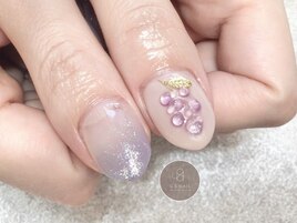 秋ネイル/しずくネイル