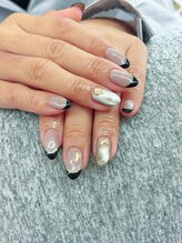 ネイルサロン ティプレシャス(T Precious)/シックなフレンチネイル☆