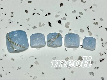 ミオリィ(meoli)/ワンカラー +ミラーアート+