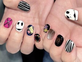 ハロウィンネイル