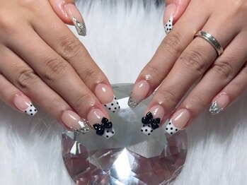 リボン(RE:Bonn)/ドットネイル