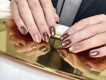 ルレーブ(LE REVE)/秋のマグネットネイル