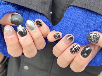 ア―ジュポシェフリル 天神西通り店(age poche Frill)/Y2Kネイル