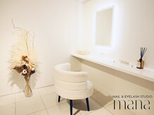 マナアイラッシュスタジオ(MANA EYELASH STUDIO)の雰囲気（メイクスペース◎マツエク・まつげパーマ後にお出かけも♪心斎橋）