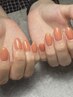 指が長く見えるワンカラー◎オフ込み￥5000