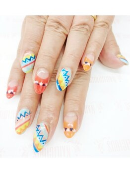 ネイリシャス(NAILICIOUS)/エスニックリゾート♪