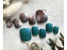 ジーシーネイル(G C nail)/フットアシメネイル