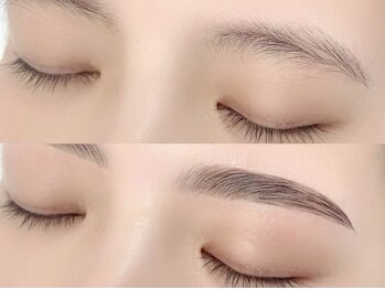 アリューミー アイラッシュ 渋谷宮益坂店(Allu.Me Eyelash)の写真/接客,技術,一切妥協なしの実力派サロン♪ワンランク上のアイブロウ/美眉スタイリングで抜け感!