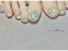 foot　flower