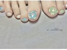 foot　flower