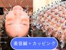 【美容鍼＋無数のカッピング(うつ伏せのみ)】　3週に１回が◎