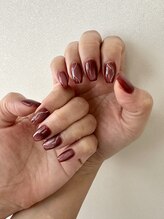 ピンクベリー(PINK BERRY)/シンプルネイル