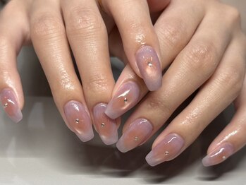 サイ(sai)の写真/【ニュアンスアート】ハイセンスなニュアンスデザインが大人気★持ち込み画像も対応可◎お気軽にご相談を!