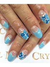 クリスタルネイル ゆめタウン博多店(CRYSTAL NAIL)/マリメッコネイル