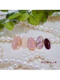 金箔ネイル