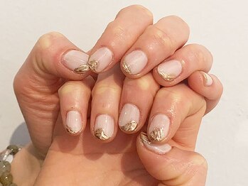 ミエルネイル 天神大名(miel nail)/お客様：4000円デザイン