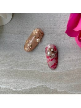 ニコルビューティー 高槻 南平台店(NiKOR beauty)/シンプルアート／5,000円～