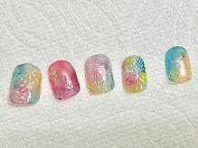 ティーエス ネイル ガーデン(T.S Nail Garden)/花火デザイン
