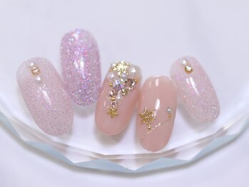 幻之花ネイル/クリスマスネイル