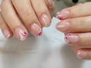 押し花フレンチ☆