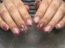 ミーコ(miico)/ギラギラグリッターフレンチ