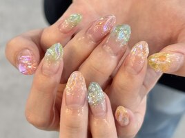 キラキラネイル