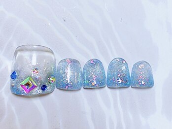 定額FOOTネイル¥8100