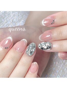 クイーンズビューティーサロン 歌舞伎町店(Queen's beauty salon)/長さだしマグネット パラジェル